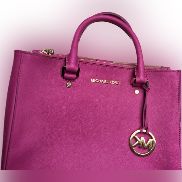 Michael Kors medium leather satchel bag - Picture 2 of 11